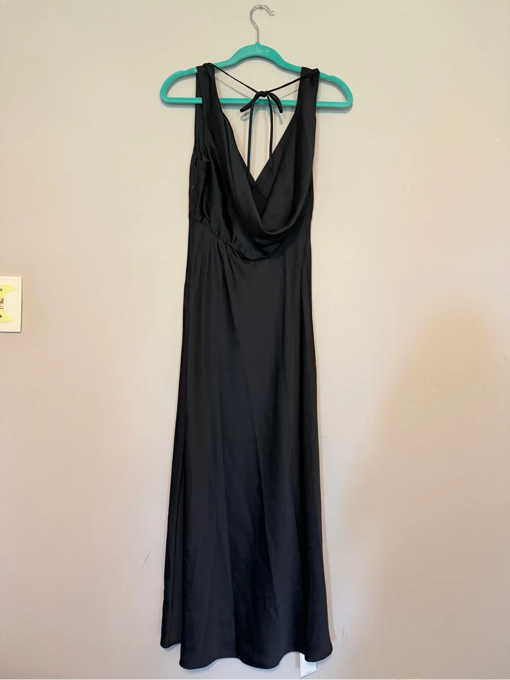 Abercrombie & Fitch Plunge Cowl Back Maxi Dress